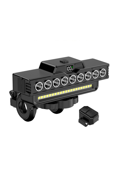 Choice مصباح أمامي للدراجات F110098 بـ 9 خرزات ضوئية، قابل لإعادة الشحن عبر U...