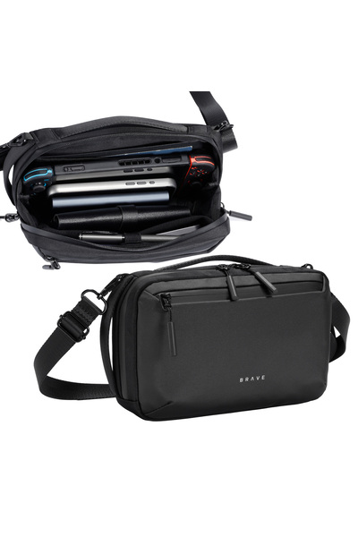 Brave BTP-05 Tech Pouch Organizer | Water-Resistant Shockproof Travel Gadget ...