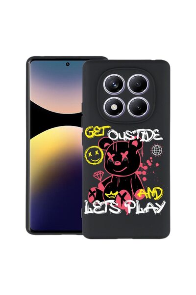 bestcase Husă pentru Xiaomi Redmi Note 15 5G cu design Ursuleț de pluș Lets P...