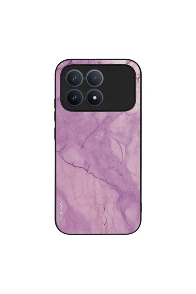 Sonique Θήκη Marble Series για Xiaomi Poco F8 Pro 5G Βιολετί