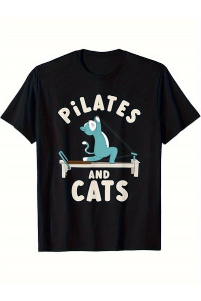 yiou trendy clothing Men's Pilates Yoga Printed T-shirt