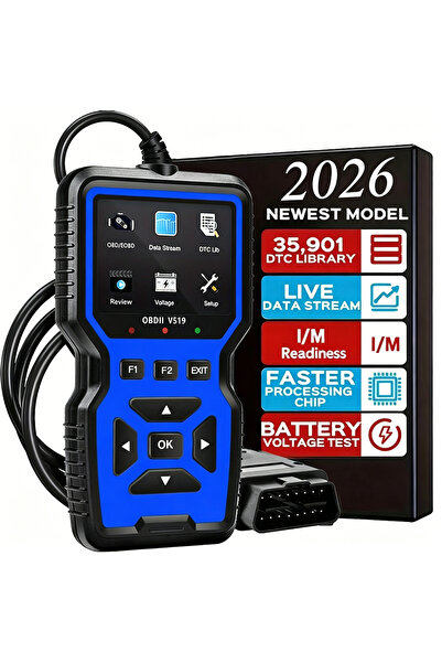 choice2 Blue V519 Professional Obd2 Scanner - Usb-Powered Automotive Diagnost...