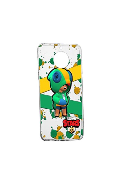 bestcase Husa Silicon Brawl Stars Leon, Compatibila cu Xiaomi Redmi Note 9 Pr...