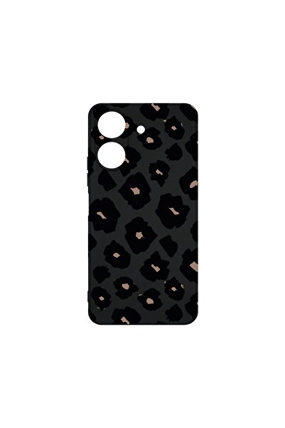 bestcase Λεπτή Θήκη Σιλικόνης 0.8MM, Συμβατή με Xiaomi Redmi 13C, Μοτίβο Λεοπ...