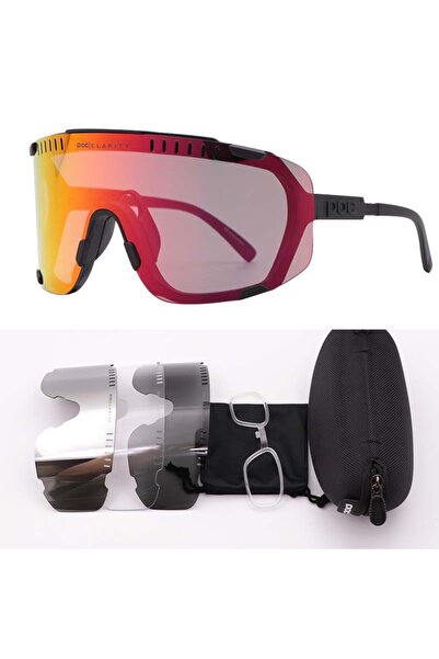 Choice7 A POC DEVOUR Road Bike Cycling Glasses Outdoor Windproof Riding Goggl...