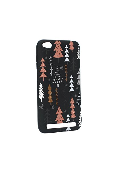 bestcase Husa Silicon Compatibila Cu Xiaomi Redmi 5A, Hand Drawn Christmas Tr...