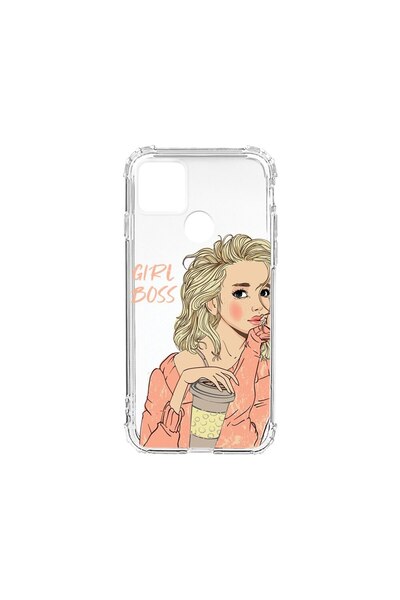 bestcase Противоударен калъф 1.5ММ, съвместим с Xiaomi Redmi 10A, Girl Boss, ...