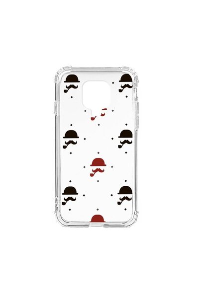 bestcase Противоударен силиконов калъф, съвместим с Xiaomi Redmi Note 9S, Мус...