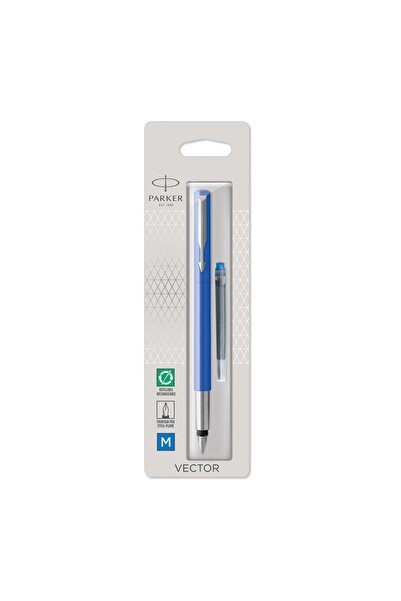 Parker Στυλογράφος Vector Standard Μπλε CT Μεσαίας Μύτης