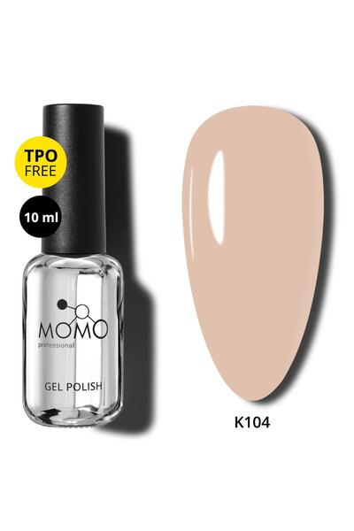 MOMO professional Kalıcı Oje K104, Bej, 10 ml
