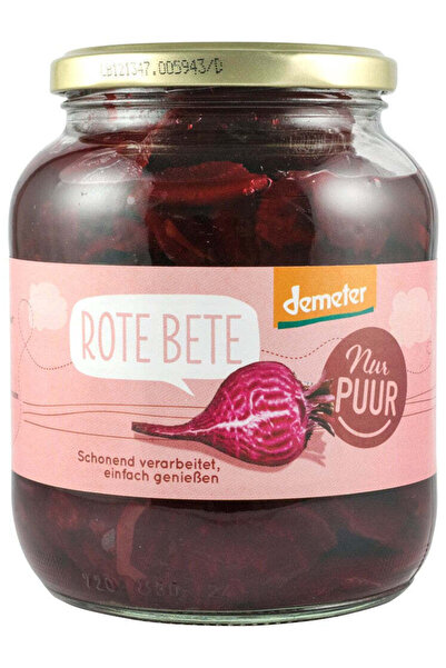 Nur Puur Sfecla rosie bio si demeter, 680g