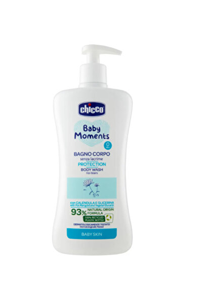Chicco Gel de Dus fara Lacrimi Baby Moments Protection, 500ml
