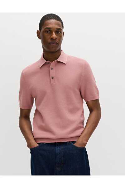 Marks & Spencer Pamuk Karışımlı Polo Yaka T-shirt