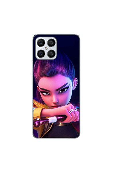 OEM Case compatible with Honor X8 4G Silicone Gel Tpu Pattern KPop Demon Hunt...