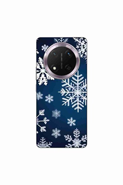 OEM Husa compatibila cu Honor Magic7 Lite Silicon Gel Tpu Model Fulgi de Nea