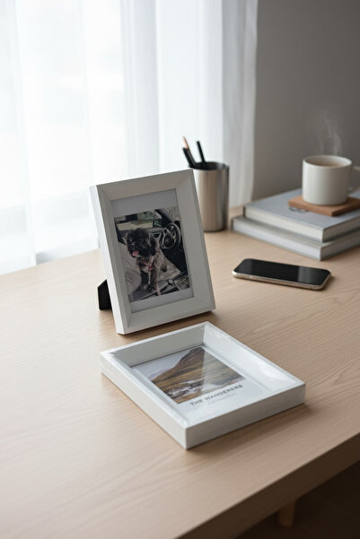 zezedesing Set of 2 10X15 Decorative Photo Frames – Modern Desktop & Wall-Mou...