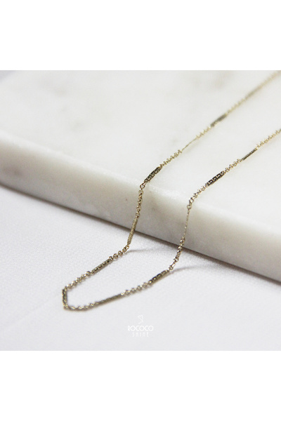 Rococo Shine XUPİNG Minimal Zincir Kolye