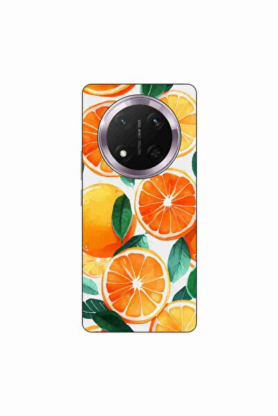 OEM Husa compatibila cu Honor Magic7 Lite Silicon Gel Tpu Model Oranges