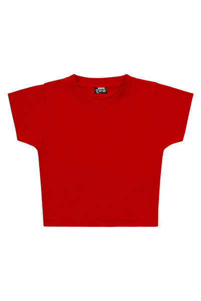 3 ROPE Basic Crop T-Shirt Baby Tee