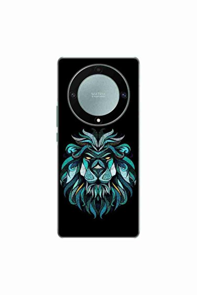 OEM Husa compatibila cu Honor Magic 5 Lite Silicon Gel Tpu Model Abstract Lion