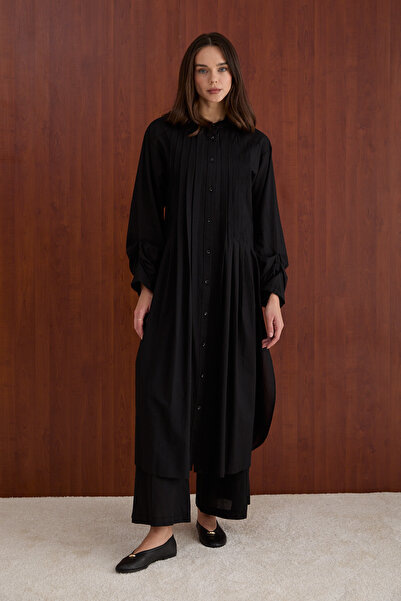 Melike Tatar Voile Shirted Suit 32-2840
