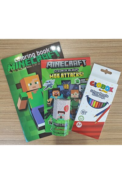 ada çanta kırtasiye Pixel Figure Coloring Book, Sticker Album, Sonny Angel Fi...