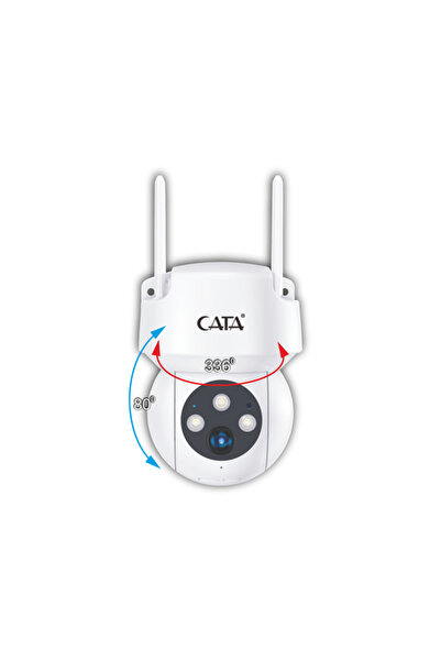 GR ELEKTRONİK AYDINLATMA Cata 2/3 Mp Dış Mekan Akıllı Kamera CT-4051