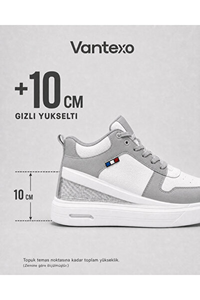 VANTEXO Prime Lift X10 – +10 CM Gizli Yükselti Premium Sneaker