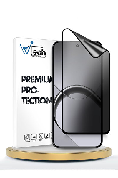 Wtech واقي شاشة نانو سيراميك فاخر لريلمي 16 5G 2025، تغطية كاملة غير لامعة وم...