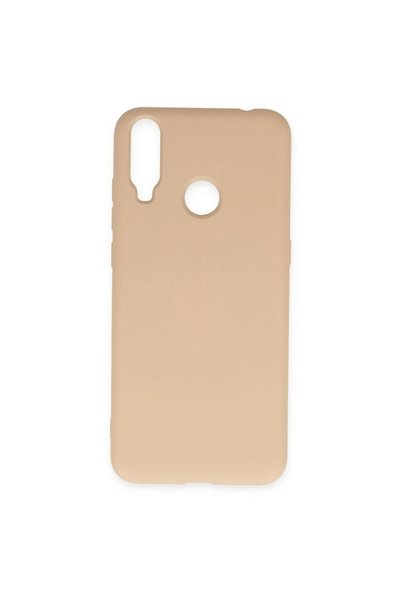 OEM General Mobile Gm 10 Case Nano Velvet Silicone Inside - Powder