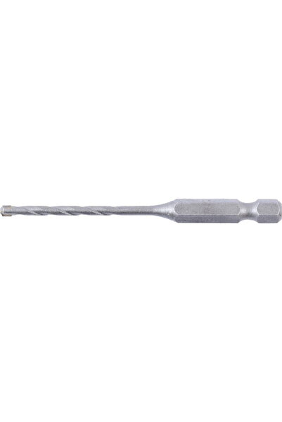 Makita Masonry drill bit 3mm x 80mm - 1/4" with hex shank - D-23771