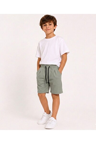 DEMOİSELLE Boys' Cotton Summer Shorts
