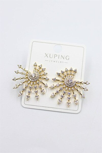 atastore2017 Jewelled Earrings - Gold