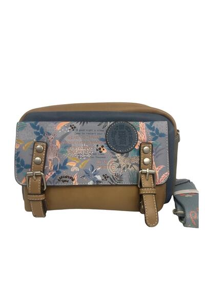 Sweet Candy Crossbody Bag with Front Flap and Back Pocket for Women