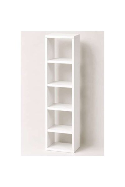 OEM Bibliotecă cu 4 rafturi, PAL alb, 140 x 50 x 25 cm