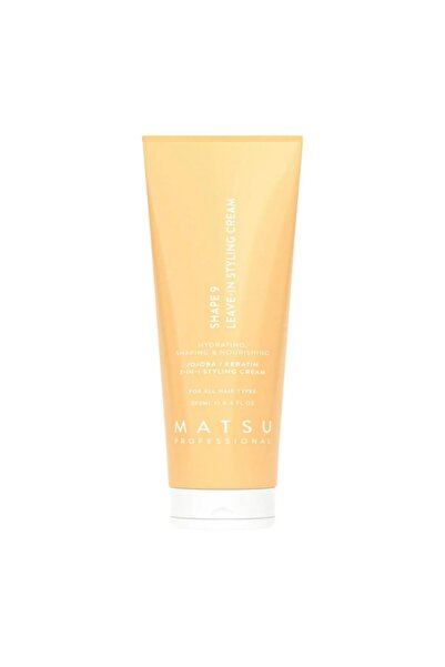 MATSU Shape 9 Leave In Styling Cream Durulanmayan Şekillendirici Saç Bakım Kr...