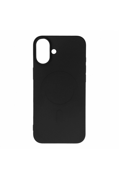 OEM Samsung Galaxy A37 5G MagSafe Liquid Silicone TPU Case Black