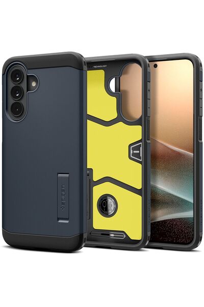 Spigen Carcasă robustă tip armură pentru Samsung Galaxy A57 5G - Metal Slate