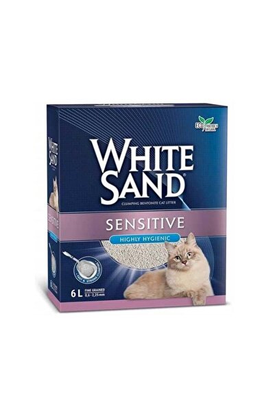 WHİTE SAND Άμμος Μπετονίτη Sensitive 6lt