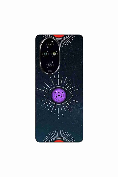 OEM Калъф, съвместим с Honor 200 Pro, силиконов гел TPU модел, Око на Томое Р...