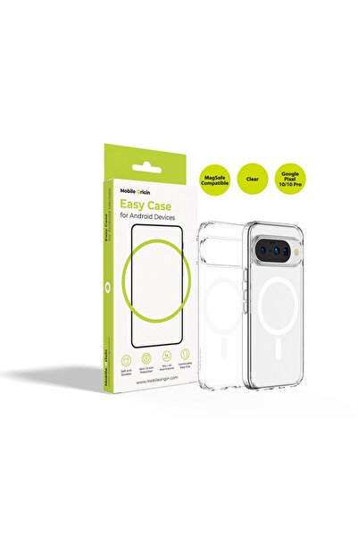 Mobile Origin Husă Easy Case MagSafe Transparentă pentru Google Pixel 10/10 Pro