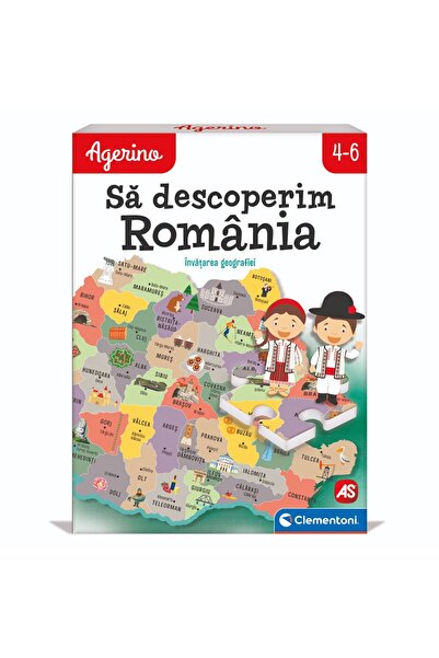 AS COMPANY Educational game, Agerino, Let's discover Romania