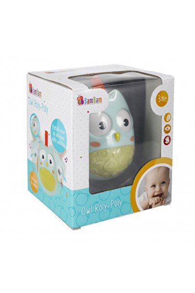 Bambam Jucarie care se leagana, BamBam, Bufnita, Verde