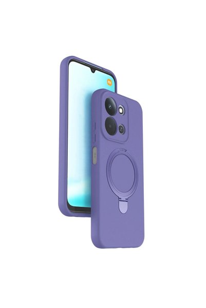 OEM Xiaomi redmi 15c 4g regal magsafe stand cover - purple