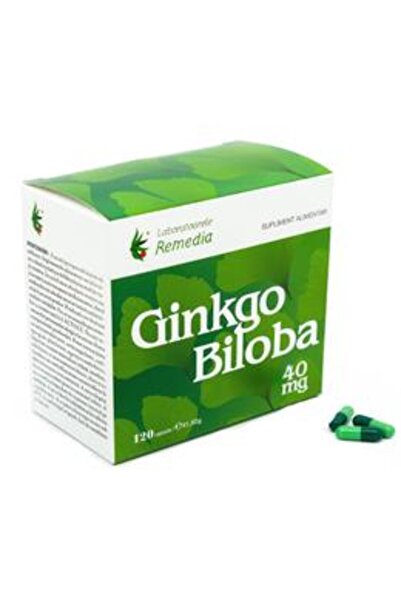 Remedia Ginkgo Biloba 40 mg Remedia, 120 capsule