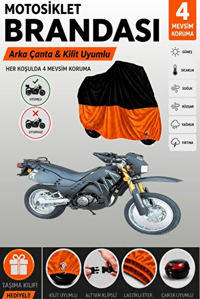 Cemku Double Black Top - Orange Bottom, Rear Bag Compatible Asian as 200 Gy 2...