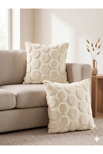 Miabella Home 2-Piece Pillowcase Sofa Pillow Cover Decorative Throw Pillow 45...