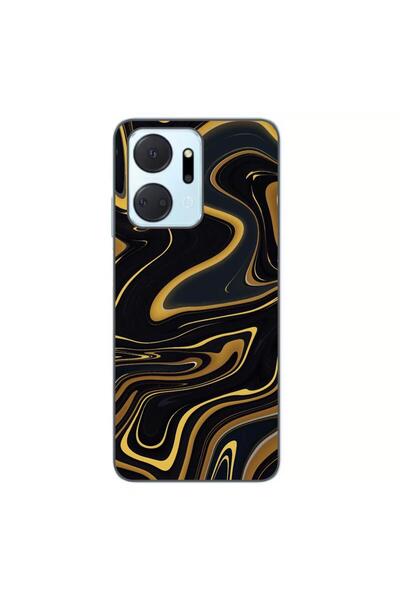 OEM Husa compatibila cu Honor X7a Silicon Gel Tpu Model Acrylic Glow