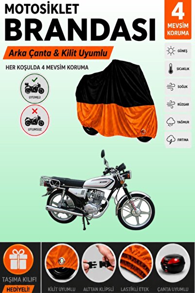 Cemku Double Black Top - Orange Bottom, Rear Bag Compatible Steel Engine Clas...