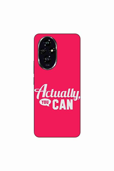 OEM Θήκη συμβατή με Honor 200, από σιλικόνη gel TPU, με σχέδιο/μήνυμα: Πραγμα...